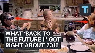 What 'Back to the Future II' got right