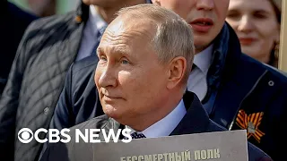 Russian President Vladimir Putin marks "Victory Day" by defending Ukraine invasion