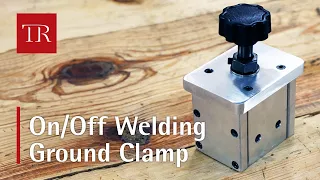 On/Off Magnetic Welding Ground Clamp