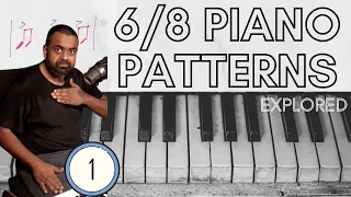 How to Understand and COUNT 6/8 time on the Piano using Arpeggios - Part 1