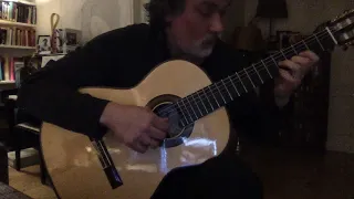 "Schindler's list Theme" composed by John Williams. Arranged for guitar by Christophe Barratier