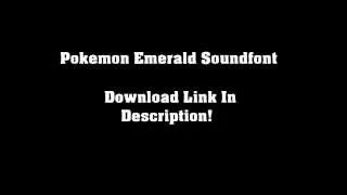 Pokémon Emerald Soundfont Download