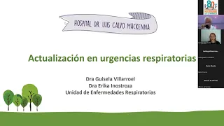 Reunión Clínica "Actualización en urgencias respiratorias"
