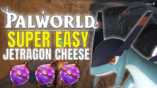 PALWORLD - BROKEN JETRAGON BOSS CHEESE! EASY CATCH/KILL!