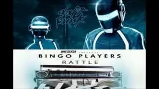 bingo players v.s daft punk - rattle / technologic