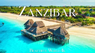 Zanzibar 4K - Amazing Beautiful Nature Scenery with Piano Relaxing Music - 4K Video Ultra HD