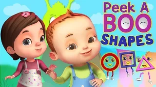 Peekaboo - Shapes Song | Baby Ronnie Rhymes | Videogyan 3D Rhymes | Learn Shapes For Kids