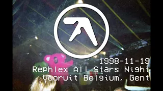 Aphex Twin - 1998-11-19 Rephlex All Stars Night at Vooruit Belgium, Gent