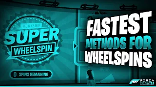 Fastest Methods For Wheelspins - Forza Horizon 4