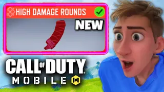 *NEW* HIGH DAMAGE ROUNDS got BUFFED 🤯 (COD MOBILE)