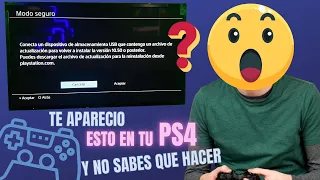 Te salio el mensaje "Conecta un dispositivo de almacenamiento USB..." en tu PS4, aquí la solución.