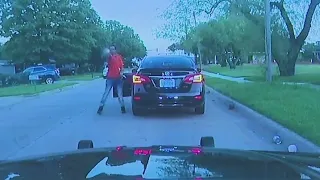 Fort Worth PD releases video of shootout with suspect