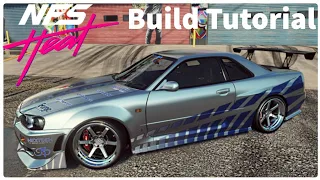 NFS Heat Making Brians Nissan Skyline R34 2 Fast 2 Furious