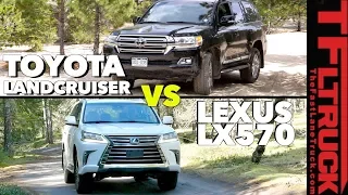 Is the Toyota Land Cruiser Better than the Lexus LX? No, You're Wrong Ep. 2