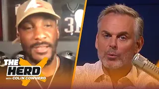 Aqib Talib on Belichick attempting to recruit him to Pats, talks Tom Brady & Brees | NFL | THE HERD