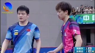 Fan Zhendong VS Lin Gaoyuan | Men's Single | 2023 China Warm Up Games