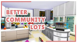 NEW BUFFETS & MULTI-FUNCTIONAL LOTS! 🌆🍔 The Sims 4 RVSN Retail Mods Overview