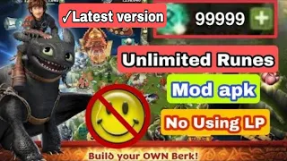 Dragons Rise of Berk mod apk || v1.59.6 || Unlimited Runes..