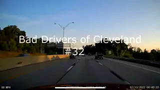 Bad Drivers of Cleveland 32 #dashcam #cleveland #caughtoncamera