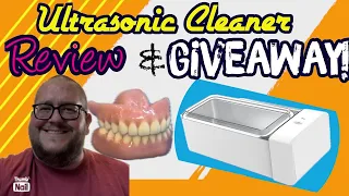 Denture Ultrasonic Cleaner review! Is this Kunphy cleaner any good? #dentures