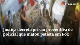 Justiça decreta prisão preventiva de policial que matou petista em Foz