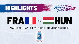 Highlights | France vs. Hungary | 2023 #IIHFWorlds