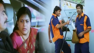 Allari Naresh & Kishore Getups Changes As a Petrol Bunk Worker | @KiraakVideos