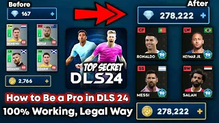 DLS 24 Trick!! • Make A Pro/Maxed Team in Dream League Soccer 2024 • Full Analytical Guidelines