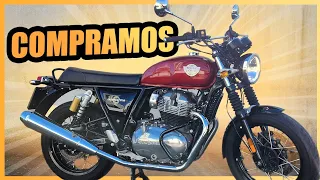 COMPRAMOS NOSSA PRIMEIRA ROYAL ENFIELD INTERCEPTOR 650 *MOTO BOA, BONITA E BARATA*