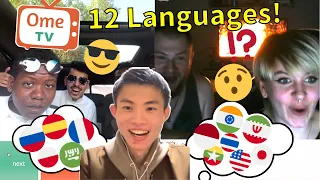 Japanese Polyglot Speaks 12 Languages on Omegle, Makes People SMILE!