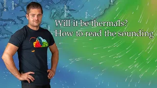 How to read the sounding will there be thermals paragliding