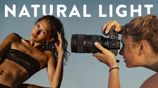 NATURAL LIGHT BEACH PORTRAIT PHOTOSHOOT (SONY A7RIV)