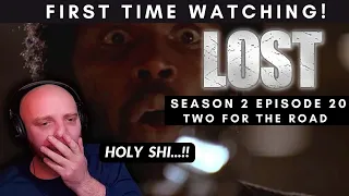 LOST S2E20 (Two For The Road) FIRST TIME REACTION - MICHAEL!!!!!!!