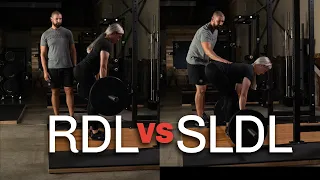 How To: Romanian Deadlift vs Straight Leg Deadlift