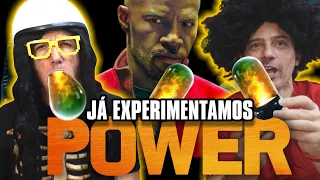 💊 JÁ EXPERIMENTAMOS POWER - REAÇÃO AO TRAILER do Netflix 🎬 Irmãos Piologo Filmes