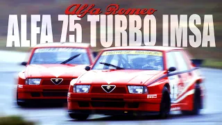 The Awesome Alfa 75 Turbo Evoluzione IMSA