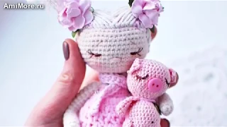 Амигуруми: схема Куколки. Игрушки вязаные крючком - Free crochet patterns.