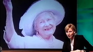 'The Nation's Granny' David Benson on the Queen Mother Newsnight 2000