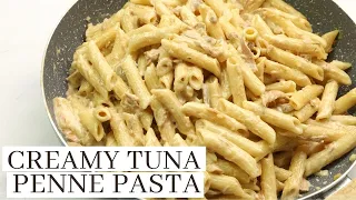 CREAMY TUNA PENNE PASTA RECIPE