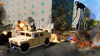 ALIEN DISASTER IN LEGO CITY! - Lego Brick Rigs Gameplay Roleplay - Fun Lego Alien Survival!