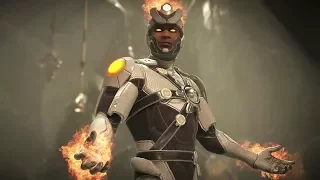 Injustice 2 : Blue Beetle Vs Firestorm - All Intro/Outros, Clash Dialogues, Super Moves