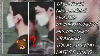 OMG💋😱Taehyung New Inside Leaked Moments From His Military Training(Latest)#taehyung#jungkook#bts