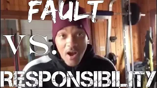 Fault Vs Responsibility by Will Smith FULL SPEECH