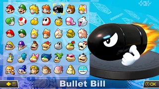 What if you Play a Bullet Bill In Mario Kart 8 Deluxe? (4K)