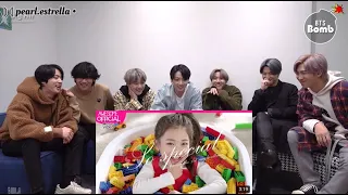 BTS(방탄소년단) reaction to Na Haeun(나하은) - "So Special" OFFICIAL M/V