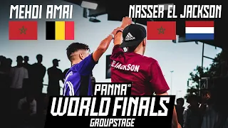 Mehdi Amri (MOR/BE) vs Nasser el Jackson (MOR/NL) | Panna Knock Out World Finals 2022 GroupStage