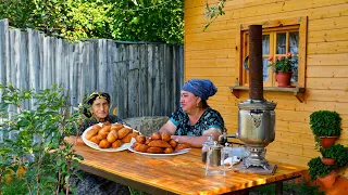 Grandma Making 100 Years old Traditional Azerbaijani Dish CHUDU