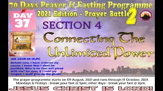 Day 37 MFM 70 Days Prayer & Fasting Programme 2021 Prayer Battle Dr  D K  Olukoya