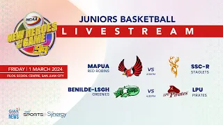 NCAA Season 99 | Day 8 Jrs. Basketball | Livestream Part 3 - Replay