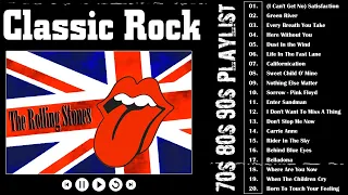 The Rolling Stones, The Doors, The Hollies, Aerosmith🔥 Classic Rock Songs 70s 80s 90s Full Album